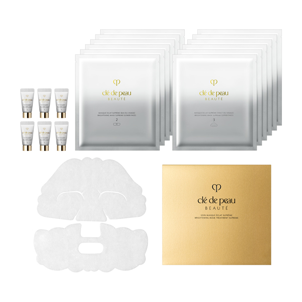 いま人気のアイテム ソワンマスクエクラS 6ｾｯﾄ入り BRIGHTENING MASK TREATMENT パック・フェイスマスク